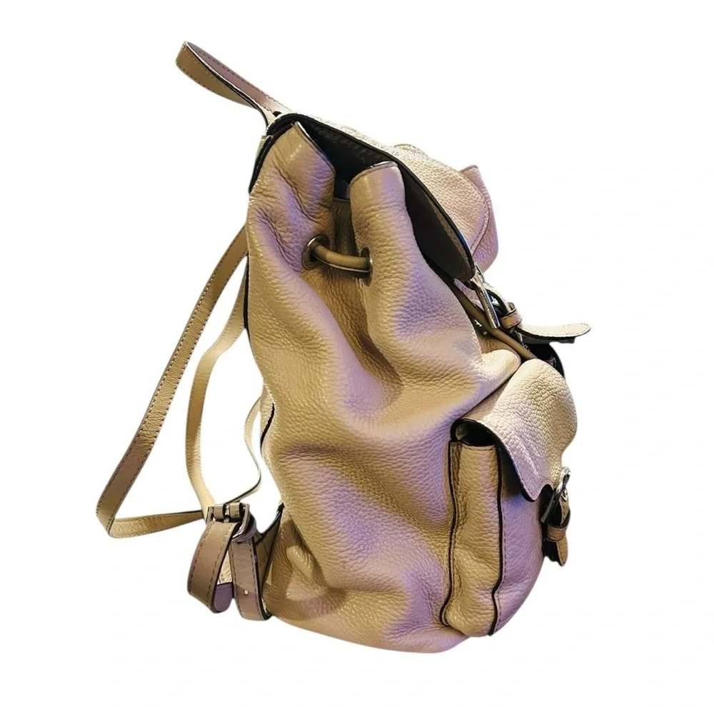 Michael Kors Cooper Nude Size Large Flap Backpack